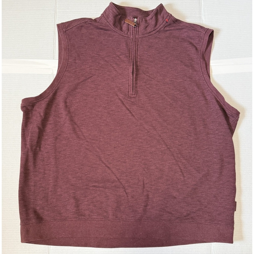 DULUTH TRADING - Men's Loophole Half Zip Relaxed Fit Pullover Vest - 2X-Large